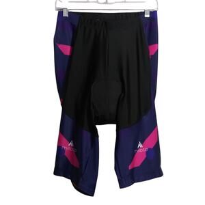 Miloto Womens Padded Cycling Compression Bike Shorts Size 3XL